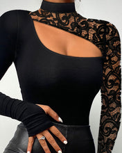 Load image into Gallery viewer, Lace Hollow Out Blouse

